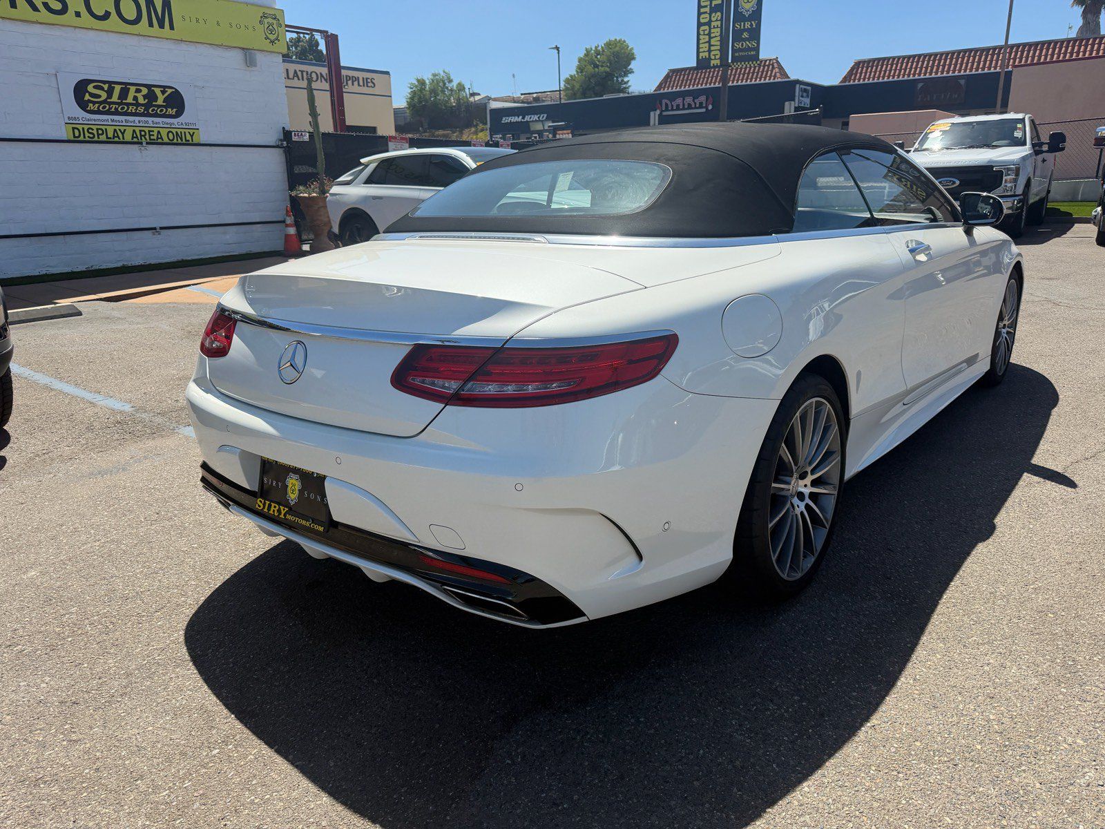 Used 2017 Mercedes-Benz S 550 Cabriolet image 3