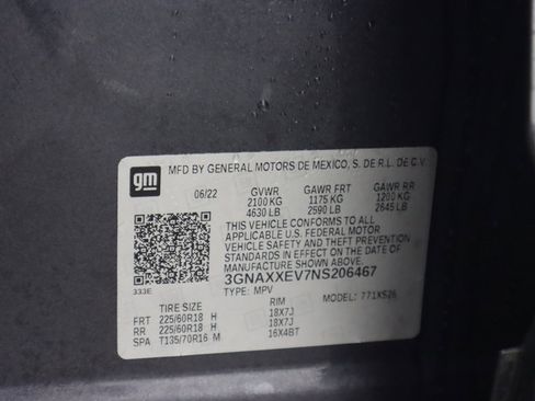 Used 2022 Chevrolet Equinox Premier image 54