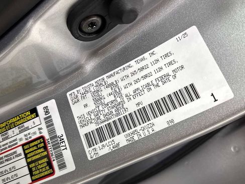 New 2026 Toyota Sequoia Capstone image 11