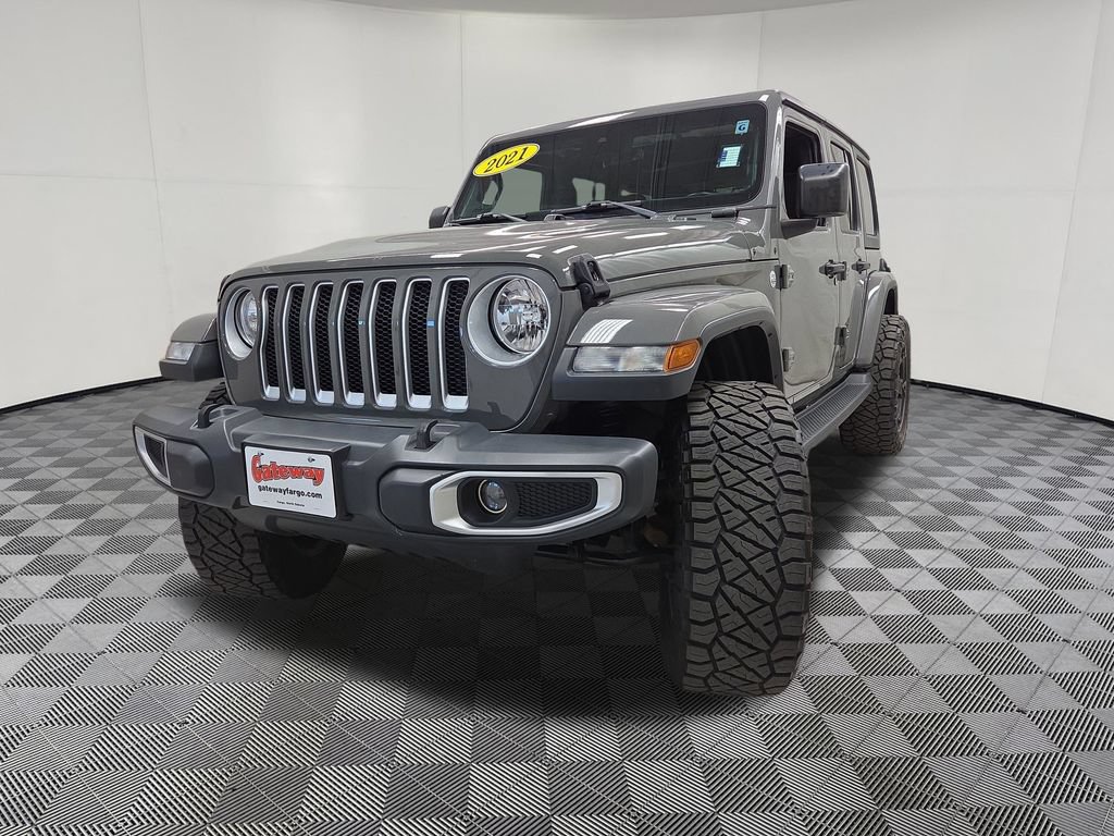 Used 2021 Jeep Wrangler Unlimited Sahara AWD/4WD image 7