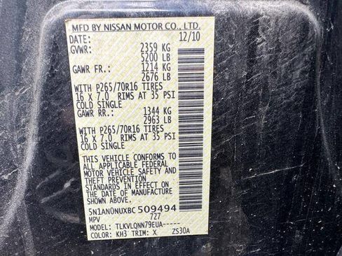 Used 2011 Nissan Xterra X RWD image 40