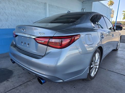 Used 2018 INFINITI Q50 Luxe w/ Essential Package (3.0T Luxe) RWD image 3