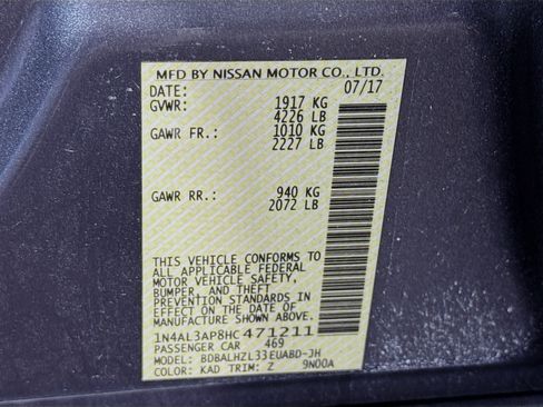 Used 2017 Nissan Altima 2.5 SR image 40