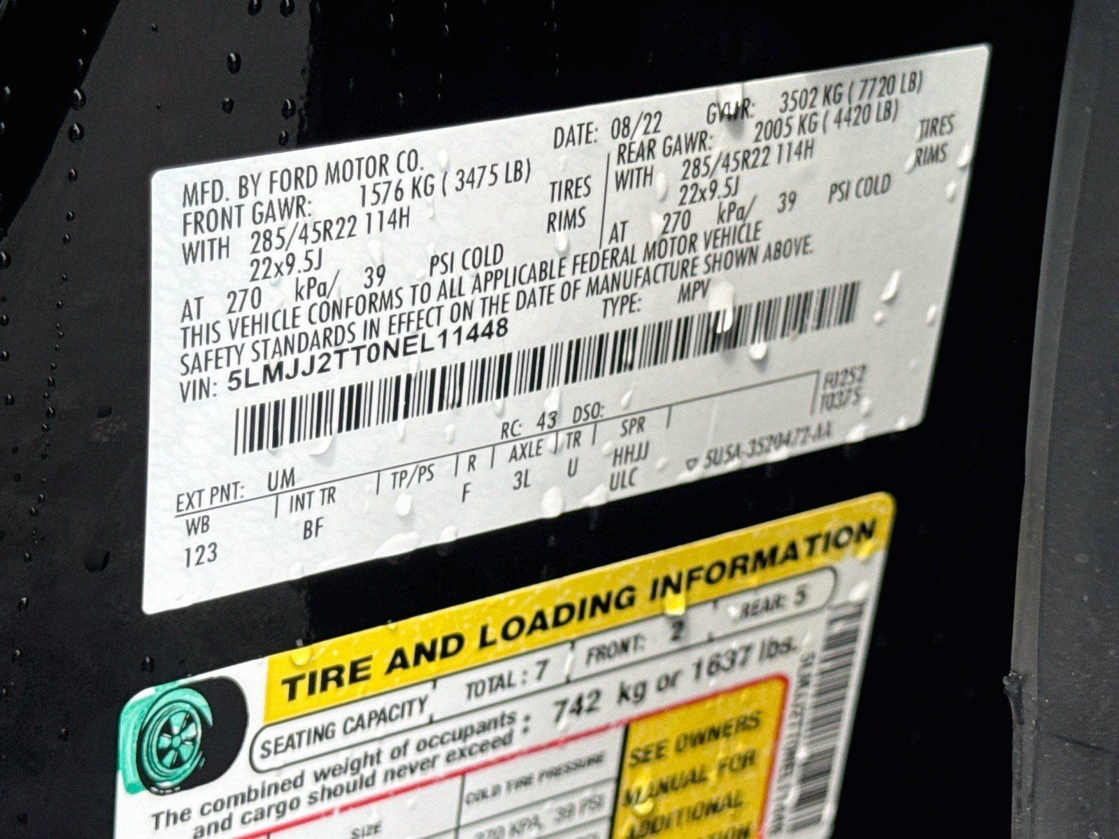 Used 2022 Lincoln Navigator Black Label AWD/4WD image 36