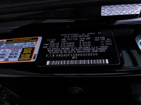 Certified 2024 Kia EV9 Land AWD/4WD image 49