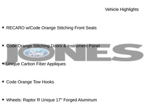 Used 2024 Ford F150 Raptor w/ Equipment Group 803A Raptor R image 16