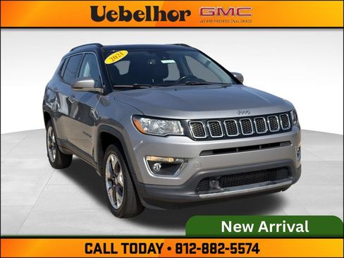 Used 2021 Jeep Compass Limited w/ Sun and Sound Group AWD/4WD image 1