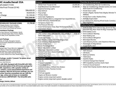 Used 2021 GMC Acadia Denali w/ Denali Technology Package
