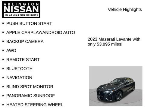 Used 2023 Maserati Levante Modena S AWD/4WD image 7