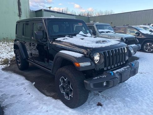 Used 2022 Jeep Wrangler Unlimited Rubicon 4xe w/ Cold Weather Group image 1