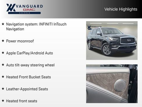 Used 2021 INFINITI QX80 Luxe w/ Cargo Package RWD image 5