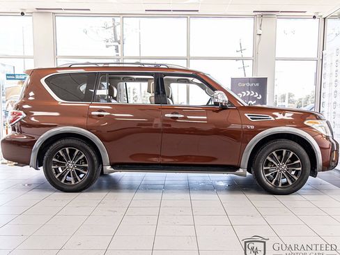 Used 2017 Nissan Armada Platinum w/ Captain Seat Package RWD image 9