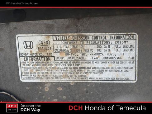 Used 2016 Honda Accord Sport image 9