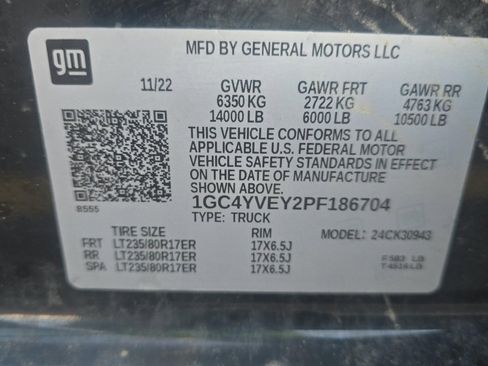 Used 2023 Chevrolet Silverado 3500 High Country w/ Safety Package II AWD/4WD image 14