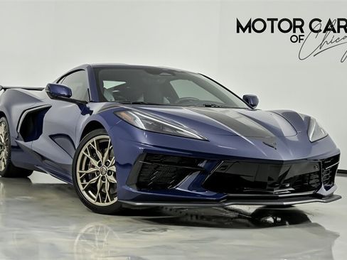 Used 2025 Chevrolet Corvette Stingray Preferred Cpe w/ Z51 Performance Package RWD image 1