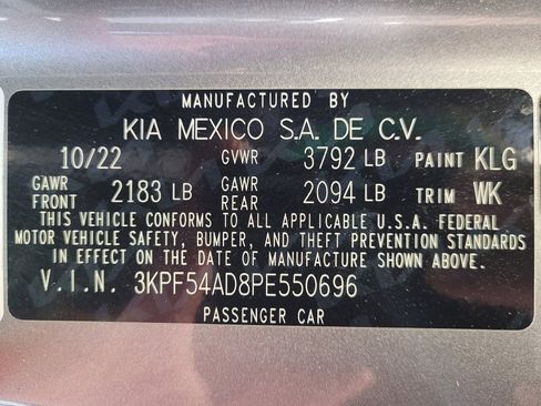 Used 2023 Kia Forte GT-Line w/ GT-Line Technology Package image 33