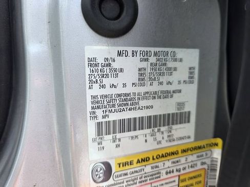 Used 2017 Ford Expedition Limited w/ Equipment Group 301A image 41