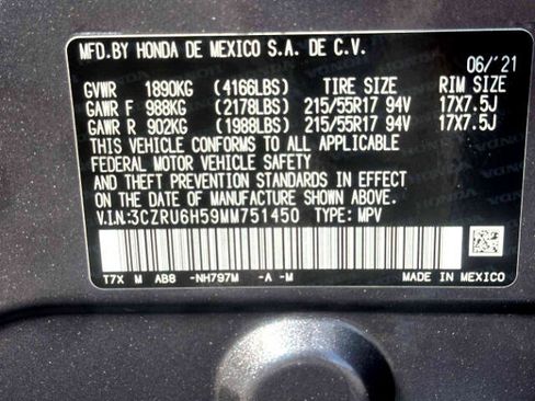 Used 2021 Honda HR-V EX image 25