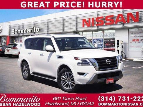 Used 2024 Nissan Armada SL w/ Captain's Chairs Package AWD/4WD image 1