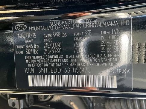 Used 2025 Hyundai Santa Cruz Limited AWD/4WD image 32