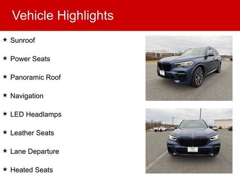 Used 2022 BMW X5 xDrive40i w/ M Sport Package image 2