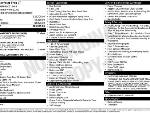 New 2025 Chevrolet Trax LT w/ Driver Confidence Package image 28