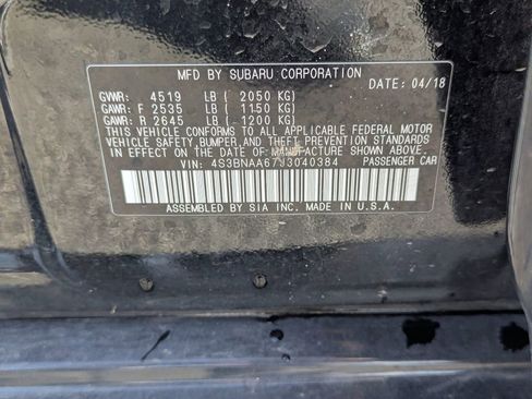 Used 2018 Subaru Legacy 2.5i AWD/4WD image 33