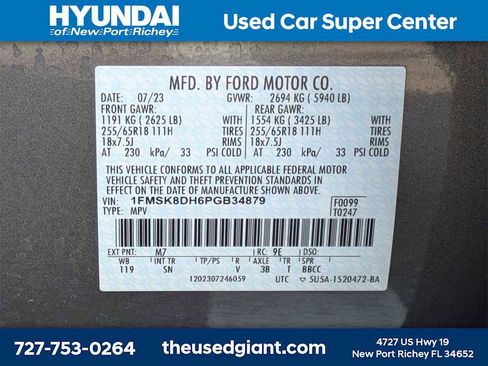 Used 2023 Ford Explorer XLT w/ Equipment Group 202A image 46