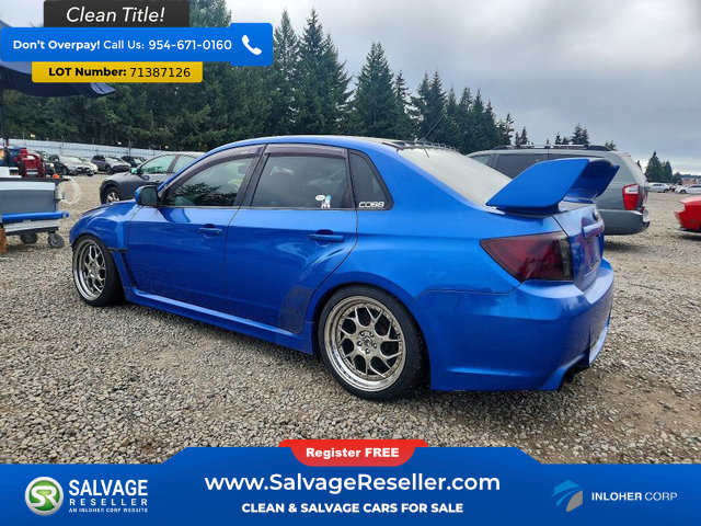 Used 2011 Subaru Impreza WRX Sedan AWD/4WD image 3
