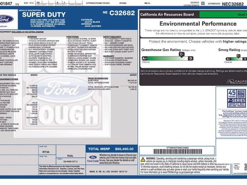 Used 2022 Ford F350 King Ranch w/ King Ranch Ultimate Package AWD/4WD image 44