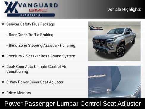 New 2026 GMC Canyon AT4 w/ Technology Plus Package AWD/4WD image 35