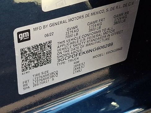 Used 2022 Chevrolet Silverado 1500 LT Trail Boss w/ Protection Package image 26