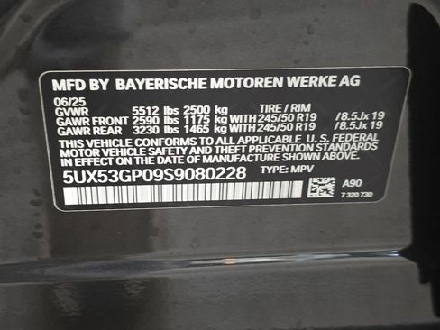 Used 2025 BMW X3 xDrive30i w/ Convenience Package image 34