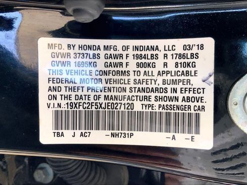 Used 2018 Honda Civic LX image 34