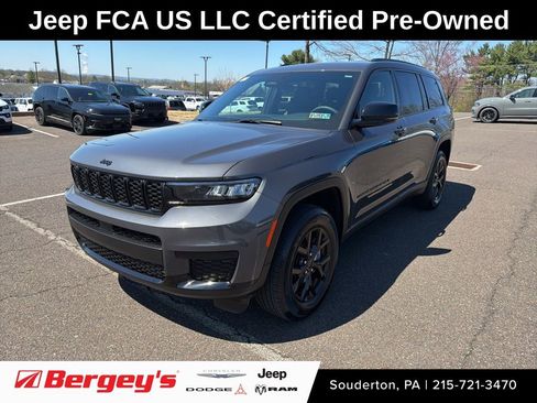 Certified 2025 Jeep Grand Cherokee L Laredo AWD/4WD image 1