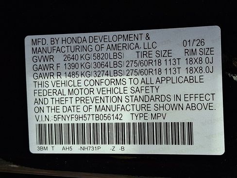 New 2026 Honda Passport TrailSport image 19