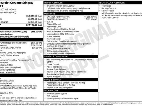 Used 2018 Chevrolet Corvette Stingray Coupe w/ Carbon Flash Badge Package RWD image 12