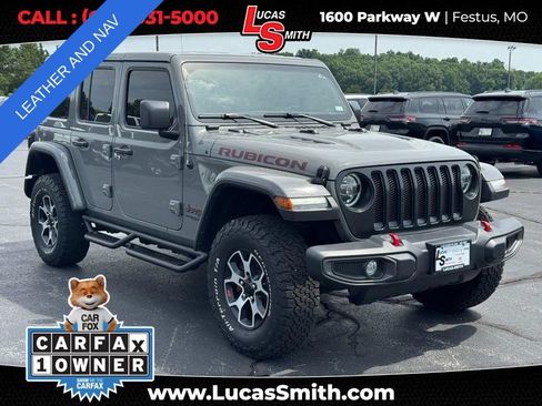 Used 2022 Jeep Wrangler Unlimited Rubicon w/ LED Lighting Group AWD/4WD image 1