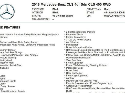 Used 2016 Mercedes-Benz CLS 400 image 16