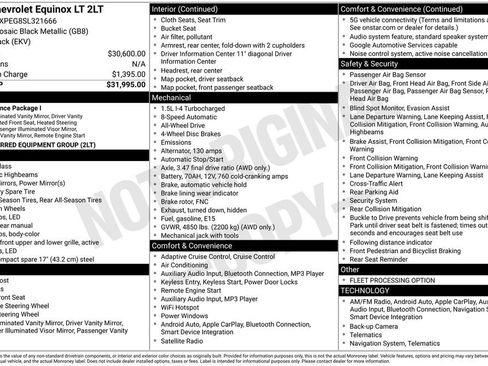 Used 2025 Chevrolet Equinox LT image 13
