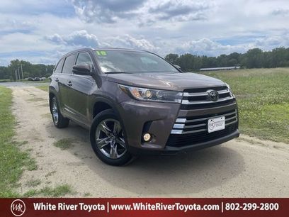 Certified 2018 Toyota Highlander Limited Platinum w/ Carpet Mat Package (TMS)