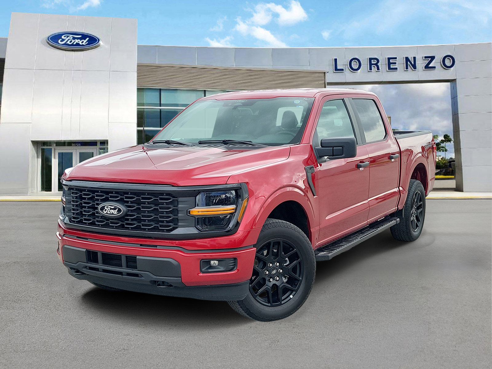 Used 2025 Ford F150 STX w/ STX Black Appearance Package AWD/4WD 360° Tour