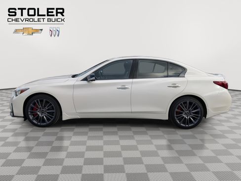 Used 2022 INFINITI Q50 Red Sport 400 w/ Cargo Package image 2