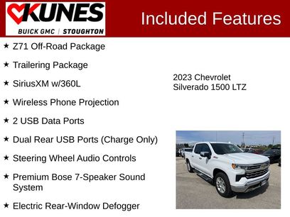 Used 2023 Chevrolet Silverado 1500 LTZ w/ Technology Package