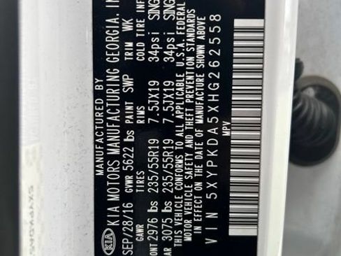 Used 2017 Kia Sorento SX AWD/4WD image 45