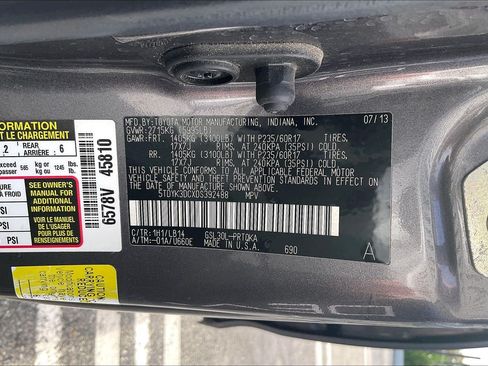Used 2013 Toyota Sienna XLE w/ Premium Pkg FWD image 33