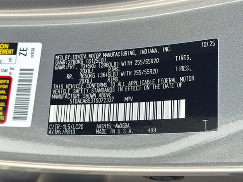 Used 2026 Toyota Grand Highlander AWD Hybrid image 41