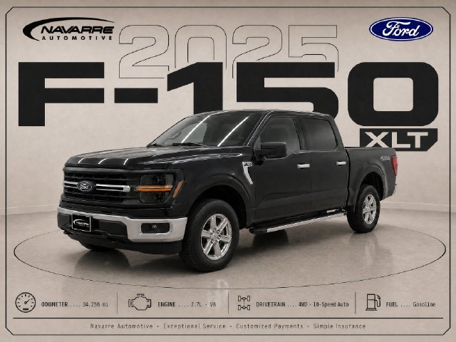 Used 2025 Ford F150 XLT w/ Equipment Group 301A Standard AWD/4WD image 1