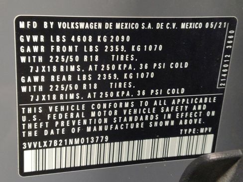 Used 2022 Volkswagen Taos SE image 33