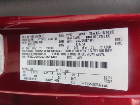 Used 2018 Ford Escape SEL AWD/4WD image 40